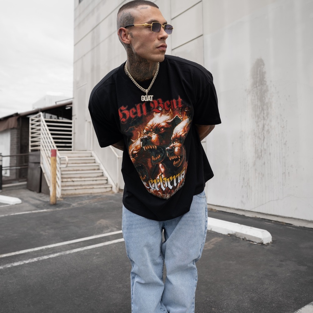 CERBERUS T-SHIRT. XXL